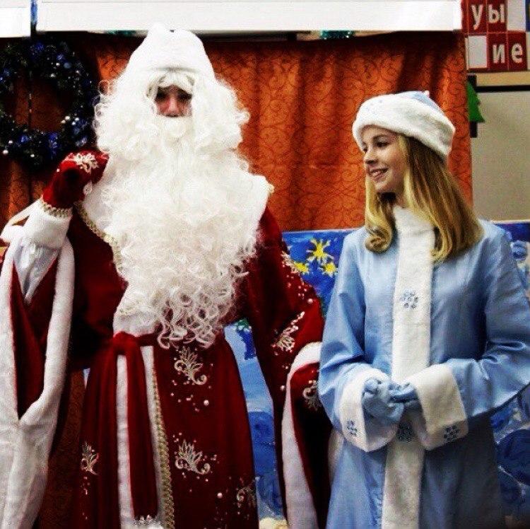 Me with Father Frost (c) Vlada Petrova/ Akademikerhilfe.at 