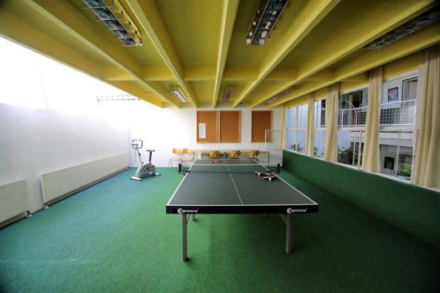 table tennis room