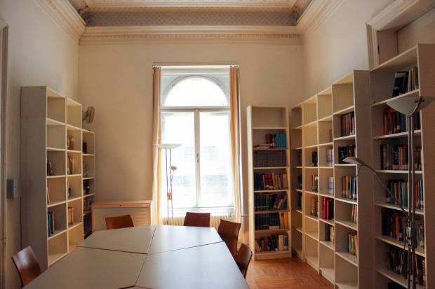 view of a study space (Stiege I)