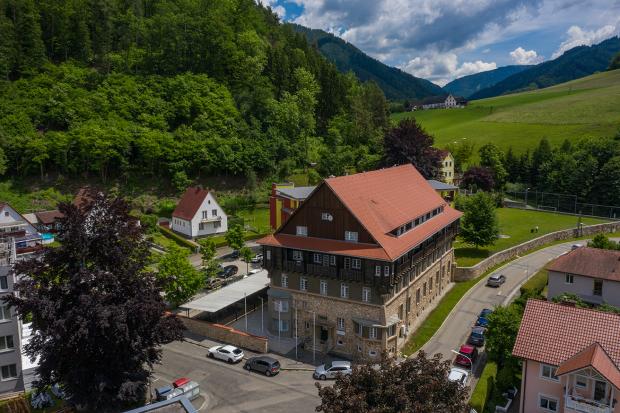 Blick auf Haus Schillerstraße 27 