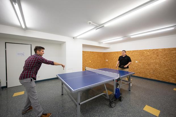 table tennis room in Schillerstraße 29