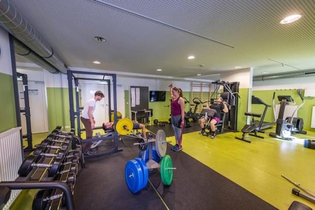 fitness area in Muthgasse 23 | © nikolaus faistauer photography 