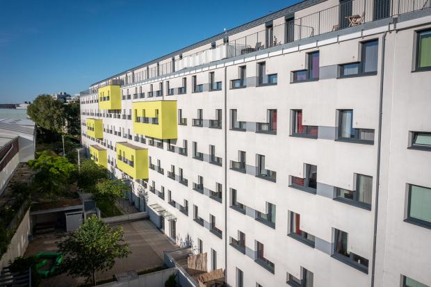 Blick auf Haus Muthgasse 23 | © nikolaus faistauer photography 