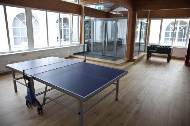 table tennis room