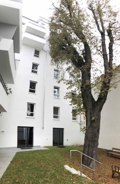 view from inner courtyard