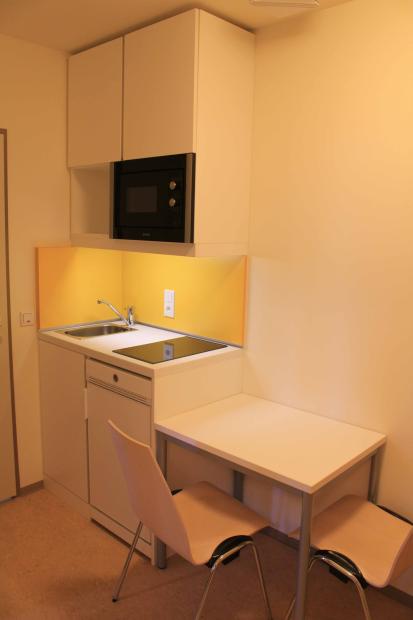 view of kitchenette